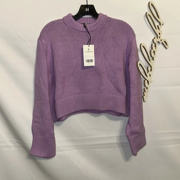 Tuckernuck Lilac Crewneck Sweater - Picture 6 of 11